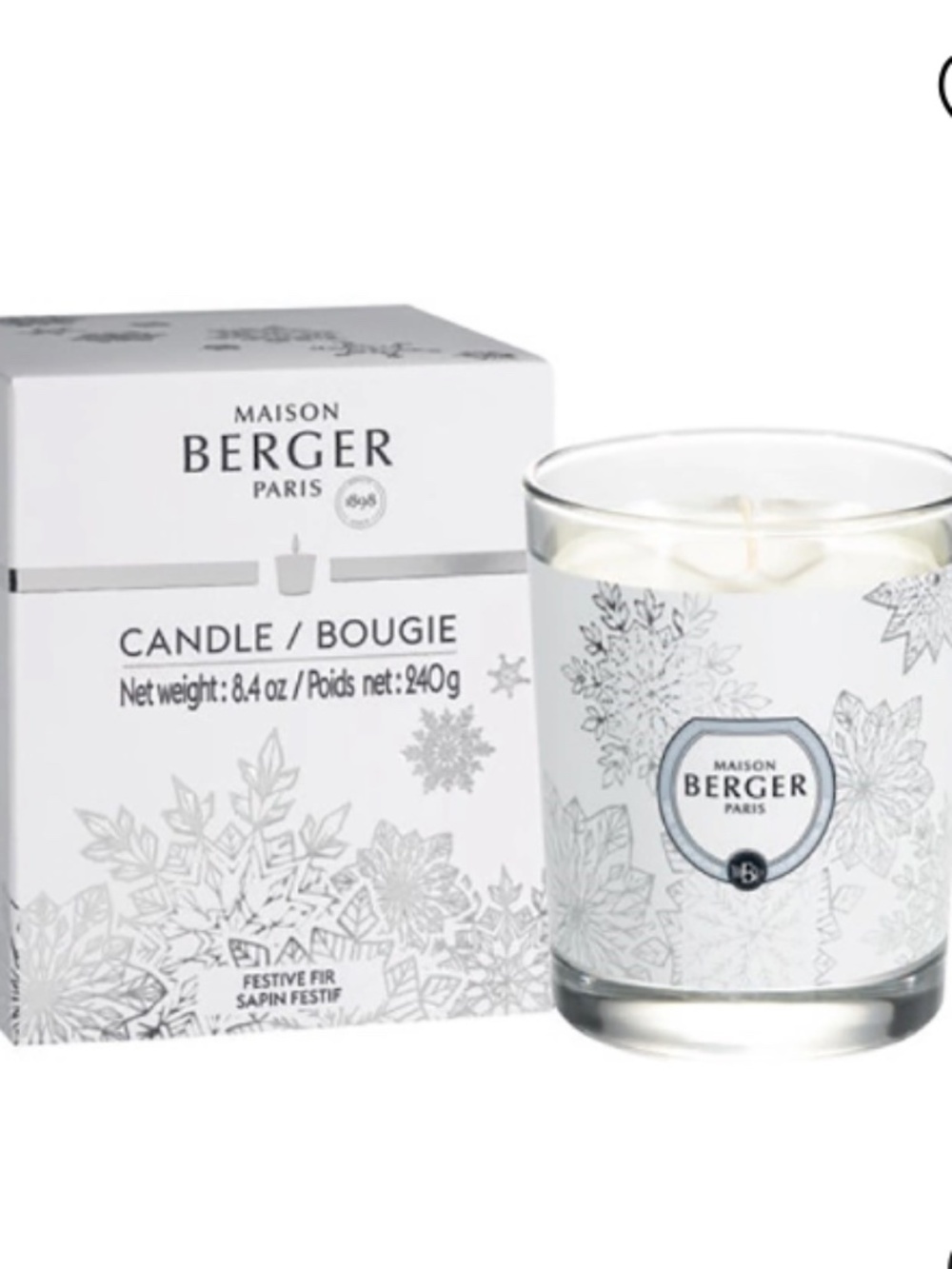 🇫🇷 MAISON BERGER BOUGIE FESTIVE FIR CANDLE